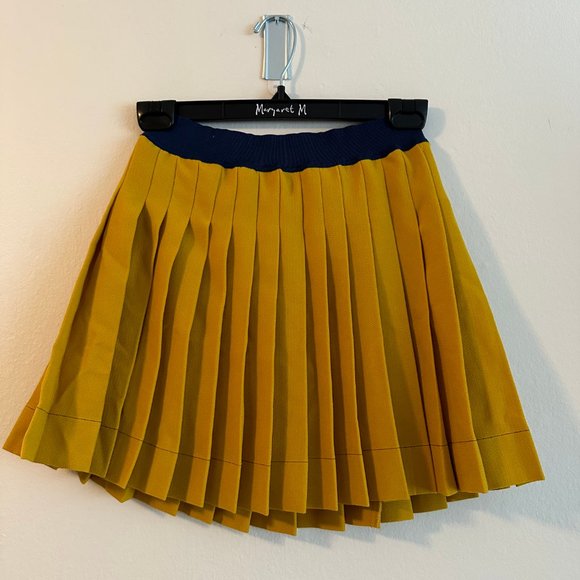 Girls Belle Rose Mustard Skirt - Picture 3 of 3